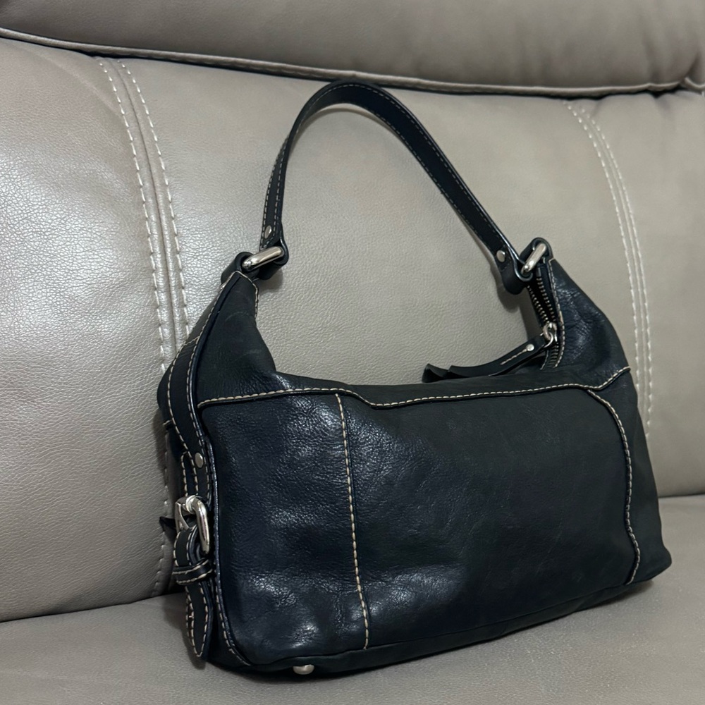 FOSİL real leather  black shoulder bag